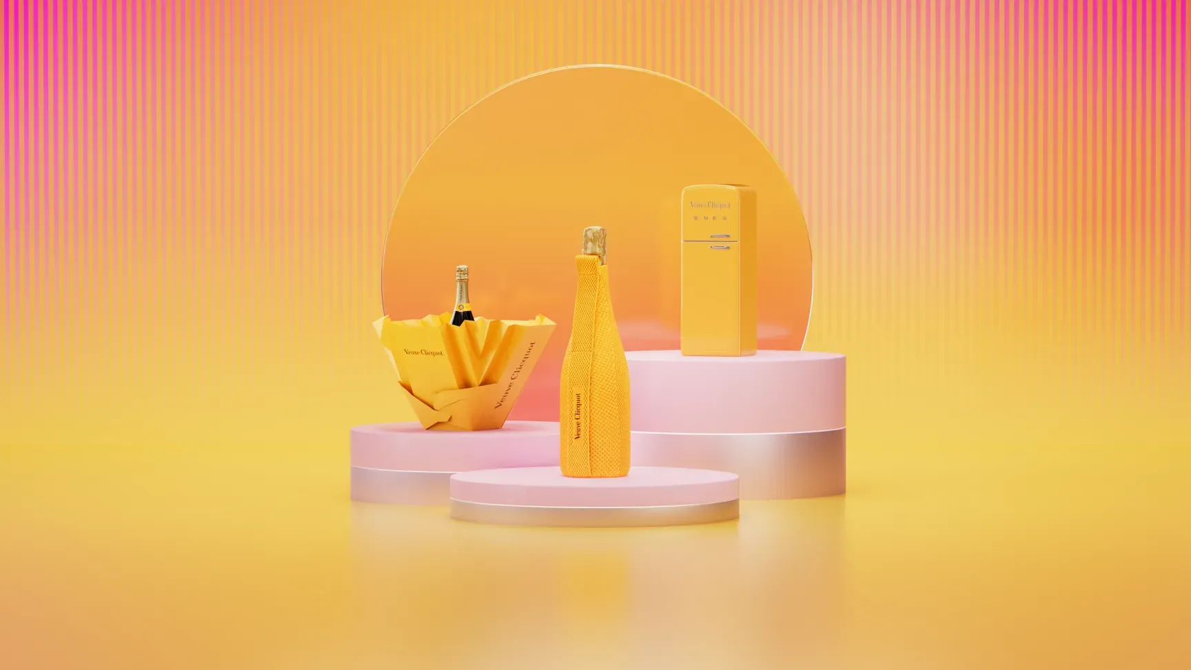 Veuve Clicquot Icons, campanha pela Folhetim