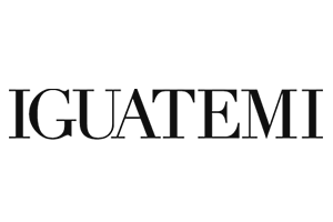 Logo Iguatemi, cliente Folhetim