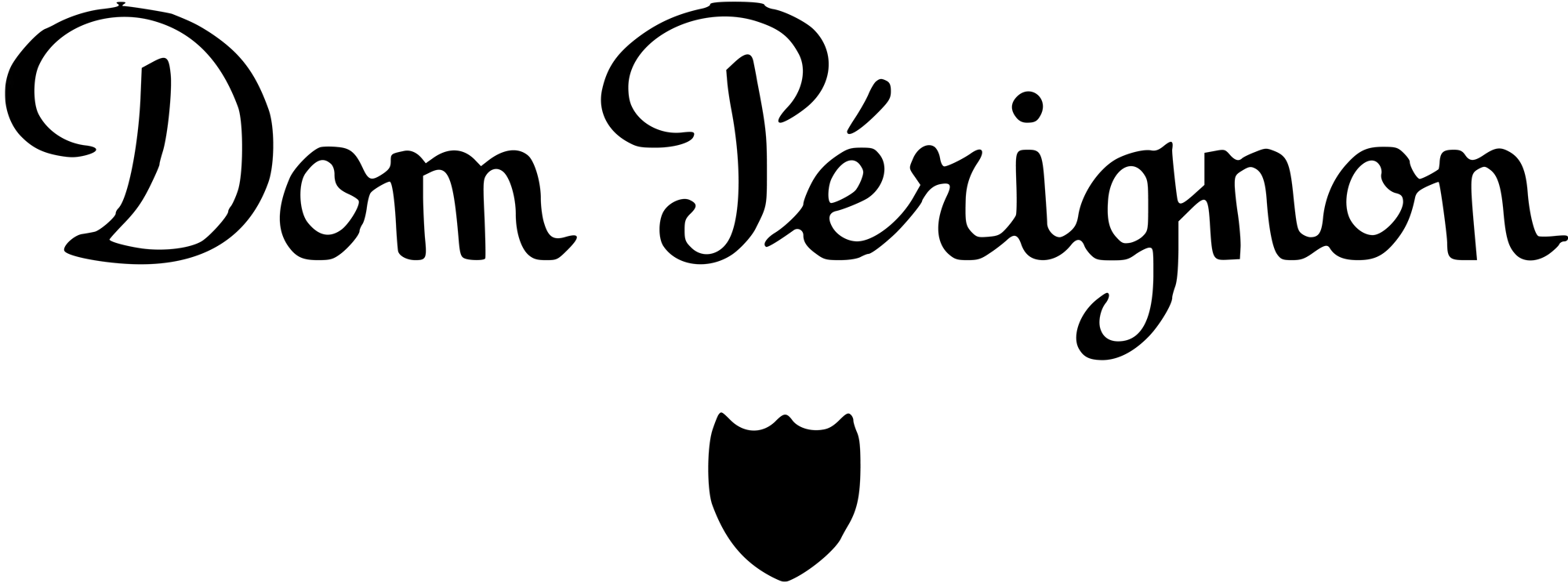 Logo Dom Pérignon, cliente Folhetim